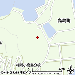 長崎県佐世保市高島町572周辺の地図
