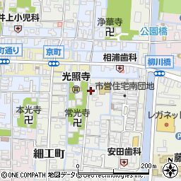 福岡県柳川市椿原町44周辺の地図