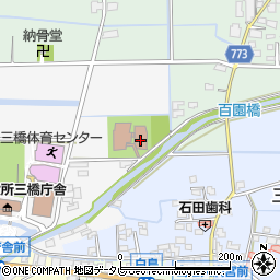 福岡県柳川市三橋町正行478周辺の地図
