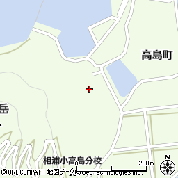 長崎県佐世保市高島町580周辺の地図