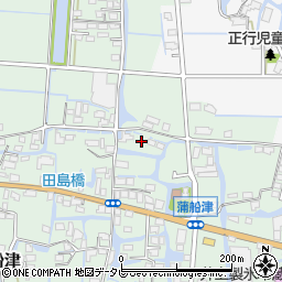 福岡県柳川市三橋町蒲船津1114周辺の地図