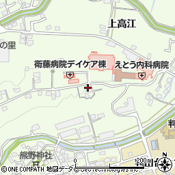 大分県大分市上判田3443周辺の地図