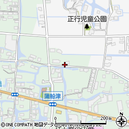 福岡県柳川市三橋町蒲船津322周辺の地図