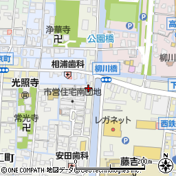 大橋歯科医院周辺の地図