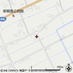 佐賀県杵島郡白石町新観音4448周辺の地図