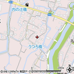 福岡県柳川市西浜武784周辺の地図