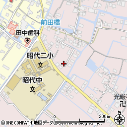 福岡県柳川市西浜武1213周辺の地図