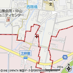福岡県みやま市瀬高町上庄1653周辺の地図