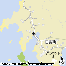 長崎県佐世保市日野町2616周辺の地図