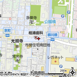 カギの専門店柳川・国道橋周辺の地図