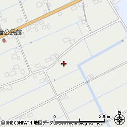 佐賀県杵島郡白石町新観音4443周辺の地図