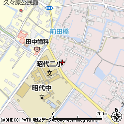 福岡県柳川市西浜武1205周辺の地図