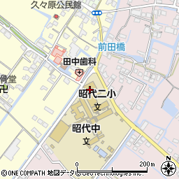 福岡県柳川市西浜武1487-2周辺の地図