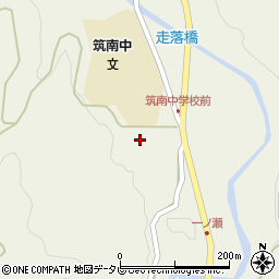 福岡県八女市立花町白木6693周辺の地図
