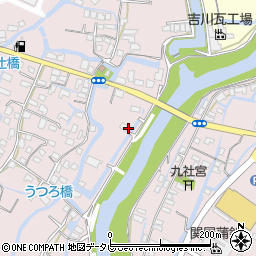福岡県柳川市西浜武720周辺の地図