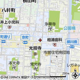 西日本シティ銀行柳川支店 ＡＴＭ周辺の地図