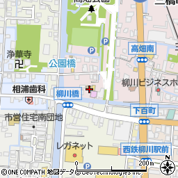 福岡県柳川市三橋町高畑330周辺の地図
