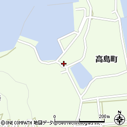 長崎県佐世保市高島町592周辺の地図