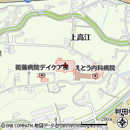 衛藤病院（親和会）周辺の地図