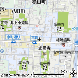 大牟田柳川信用金庫柳川営業部周辺の地図
