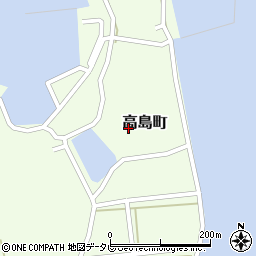 長崎県佐世保市高島町639周辺の地図