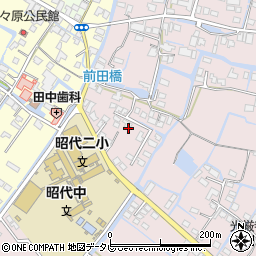 福岡県柳川市西浜武1206周辺の地図