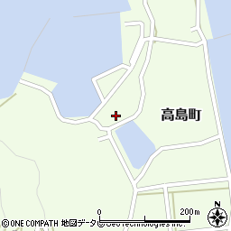 長崎県佐世保市高島町599周辺の地図