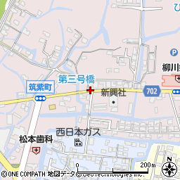 柳川市管工事協同組合周辺の地図