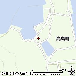 長崎県佐世保市高島町594周辺の地図