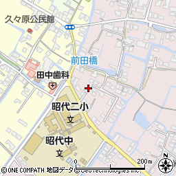 福岡県柳川市西浜武1203-6周辺の地図
