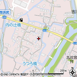 福岡県柳川市西浜武919周辺の地図