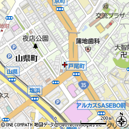 株式会社ベアトリーチェ　長崎佐世保店周辺の地図