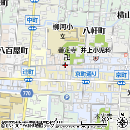 福岡県柳川市恵美須町周辺の地図