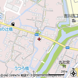福岡県柳川市西浜武722周辺の地図