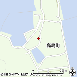 長崎県佐世保市高島町617周辺の地図