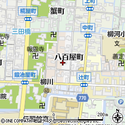 福岡県柳川市西魚屋町19周辺の地図