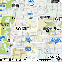 福岡県柳川市辻町22周辺の地図