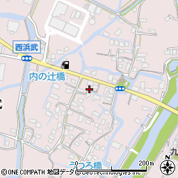 福岡県柳川市西浜武930周辺の地図