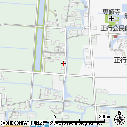 福岡県柳川市三橋町蒲船津1068周辺の地図