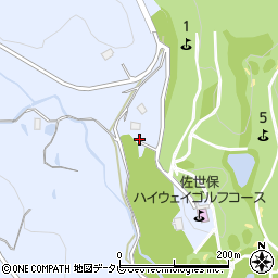長崎県佐世保市口の尾町574-2周辺の地図
