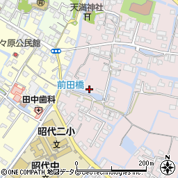 福岡県柳川市西浜武1164-5周辺の地図