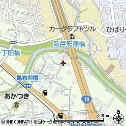 大分県大分市中判田1565-1周辺の地図