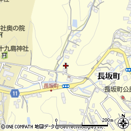 長崎県佐世保市長坂町523-2周辺の地図
