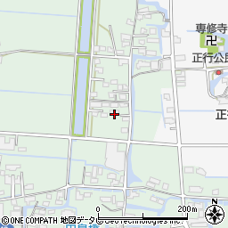 福岡県柳川市三橋町蒲船津1059周辺の地図