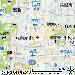 福岡県柳川市辻町1周辺の地図