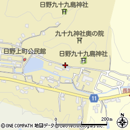 長崎県佐世保市日野町390周辺の地図