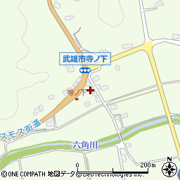 佐賀県武雄市東川登町大字永野751-1周辺の地図