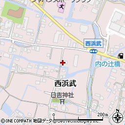 福岡県柳川市西浜武1131周辺の地図