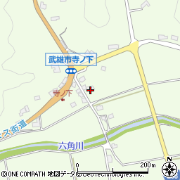 佐賀県武雄市東川登町大字永野760周辺の地図