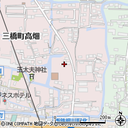 福岡県柳川市三橋町高畑260周辺の地図